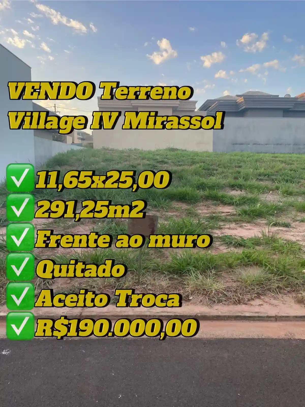 Terreno / Lote / Condomínio  à venda, 291m² — foto 1 de 6