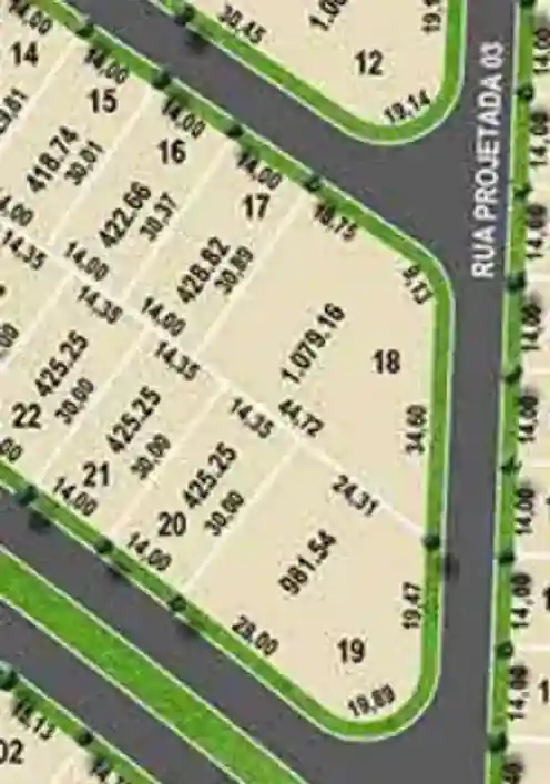 Terreno / Lote / Condomínio  à venda, 1079m² — foto 5 de 5