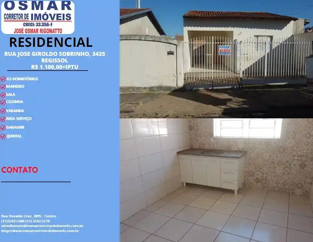Casa com 2 quartos para aluguel, 120m² — foto 1 de 13