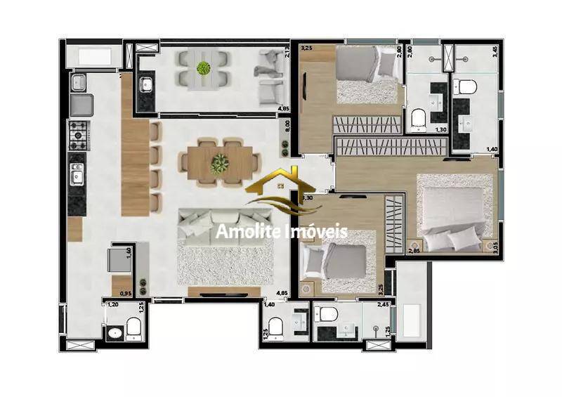Apartamento com 3 quartos à venda, 123m² — foto 17 de 17