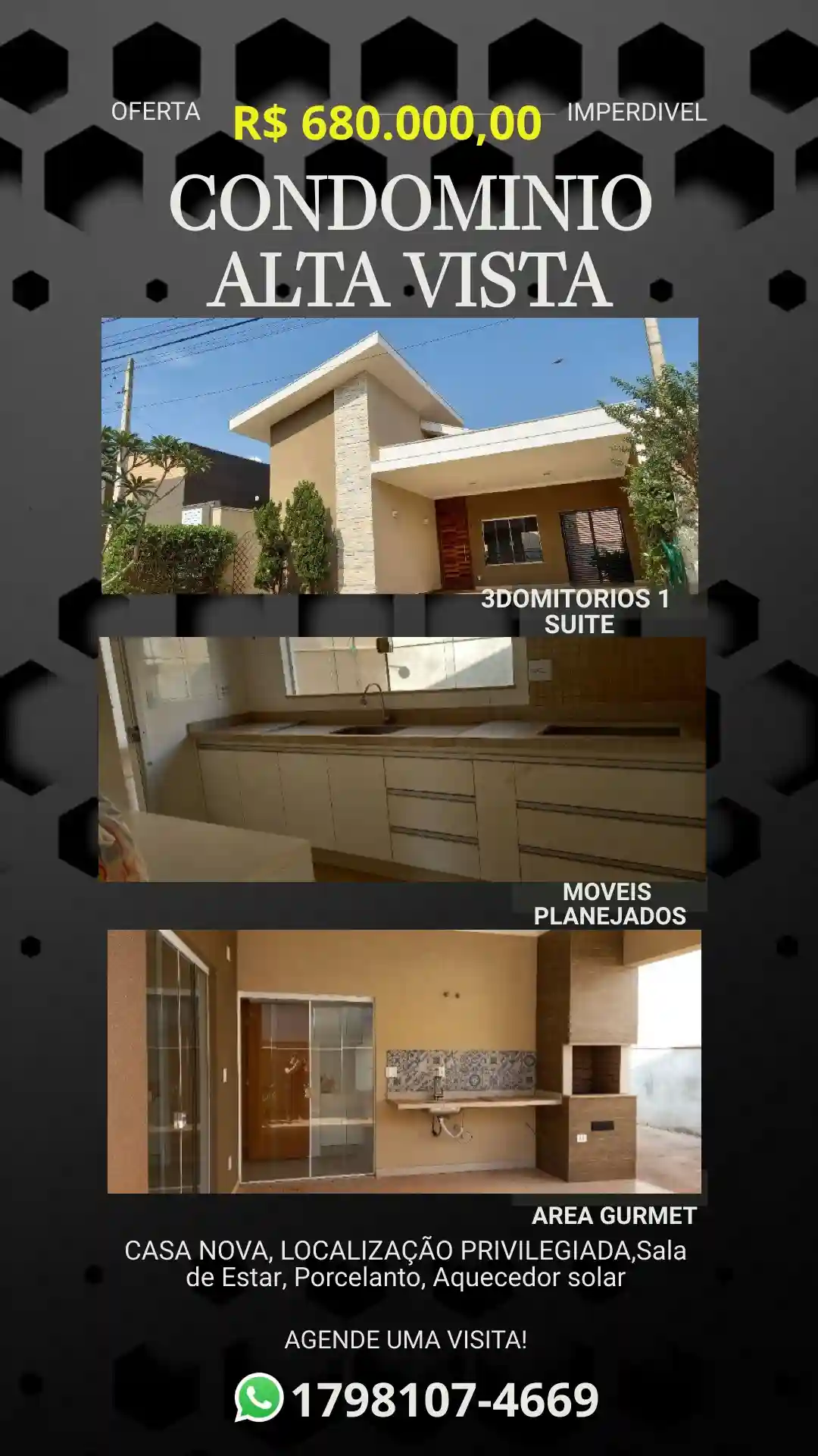 Casa de Condomínio com 3 quartos à venda, 140m² — foto 14 de 14