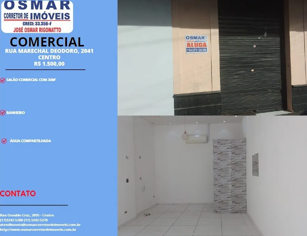 Loja / Salão / Ponto Comercial para aluguel, 30m² — foto 1 de 6