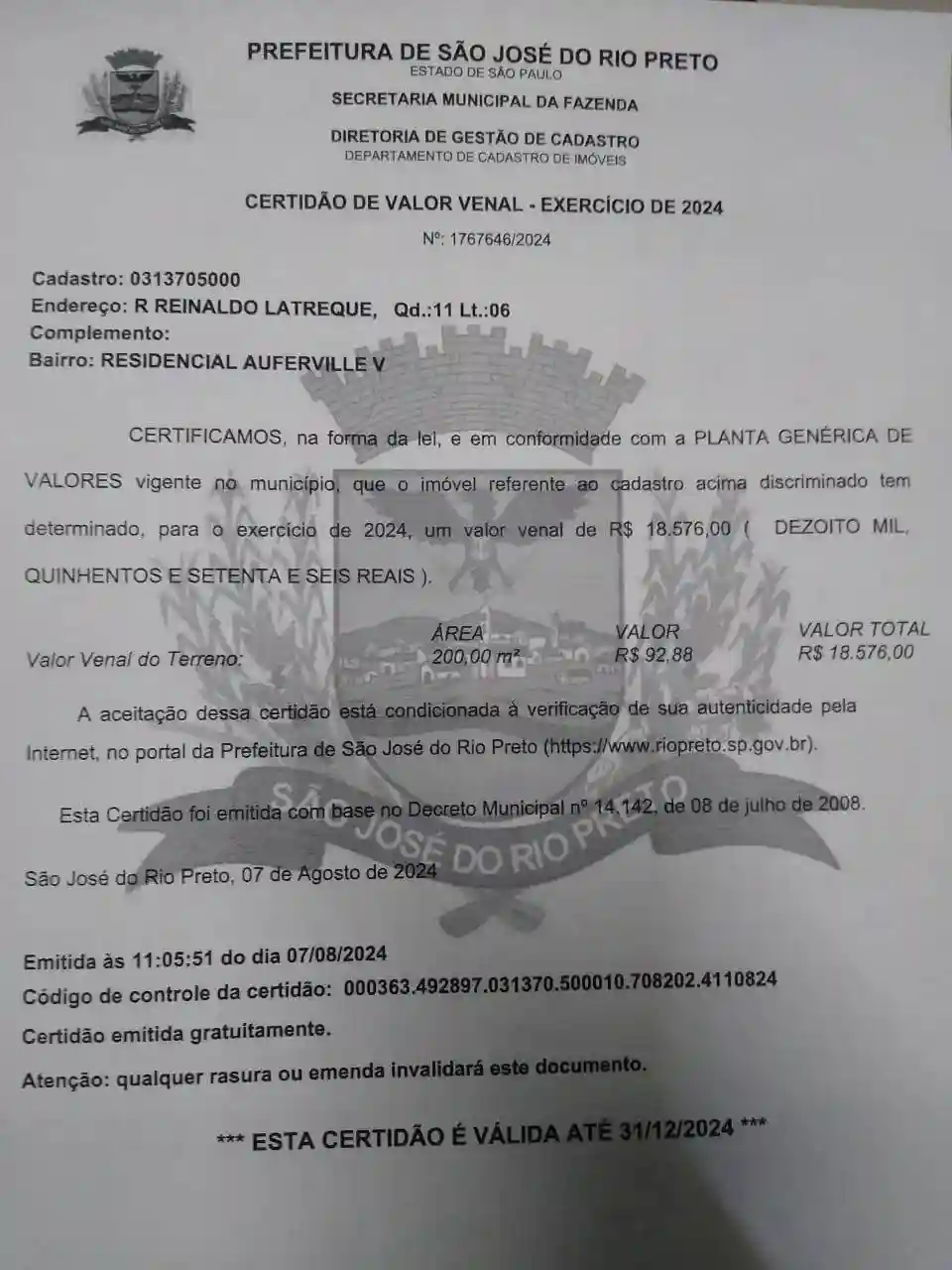 Terreno / Lote / Condomínio  à venda, 200m² — foto 3 de 3