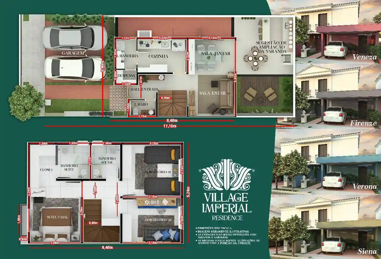 Casa de Condomínio com 3 quartos à venda, 212m² — foto 2 de 33