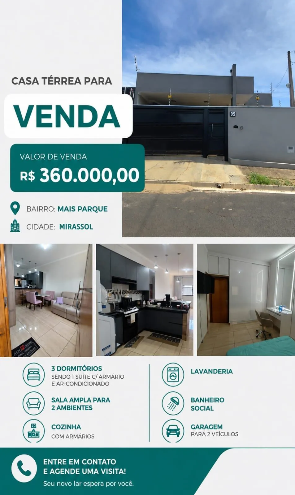 Casa com 3 quartos à venda, 120m² — foto 1 de 25