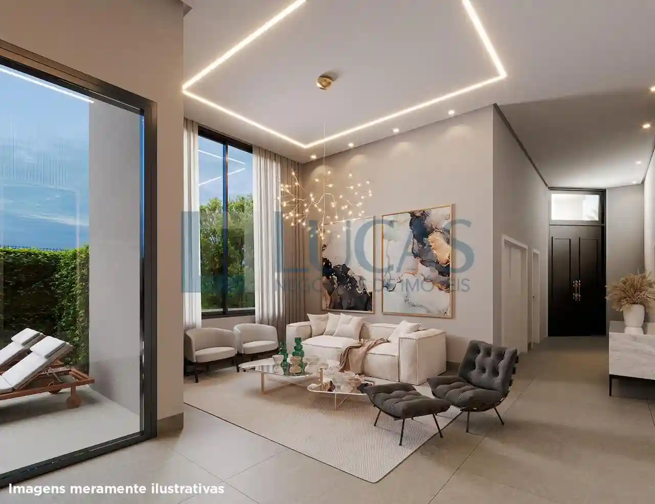 Casa de Condomínio com 3 quartos à venda, 406m² — foto 2 de 4
