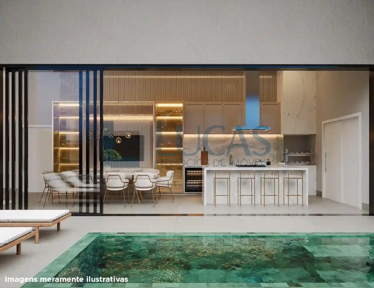 Casa de Condomínio com 3 quartos à venda, 406m² — foto 3 de 4