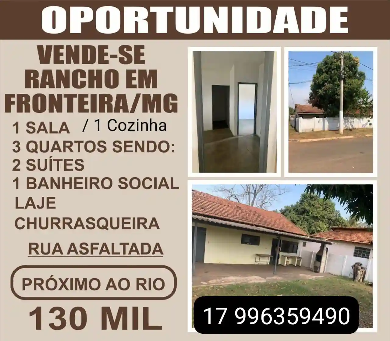Imóvel para lazer com 3 quartos à venda, 90m² — foto 1 de 12