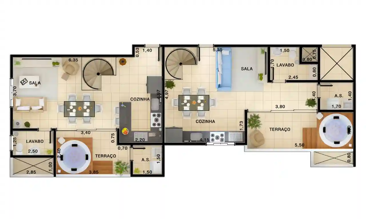 Cobertura com 3 quartos à venda, 104m² — foto 7 de 13