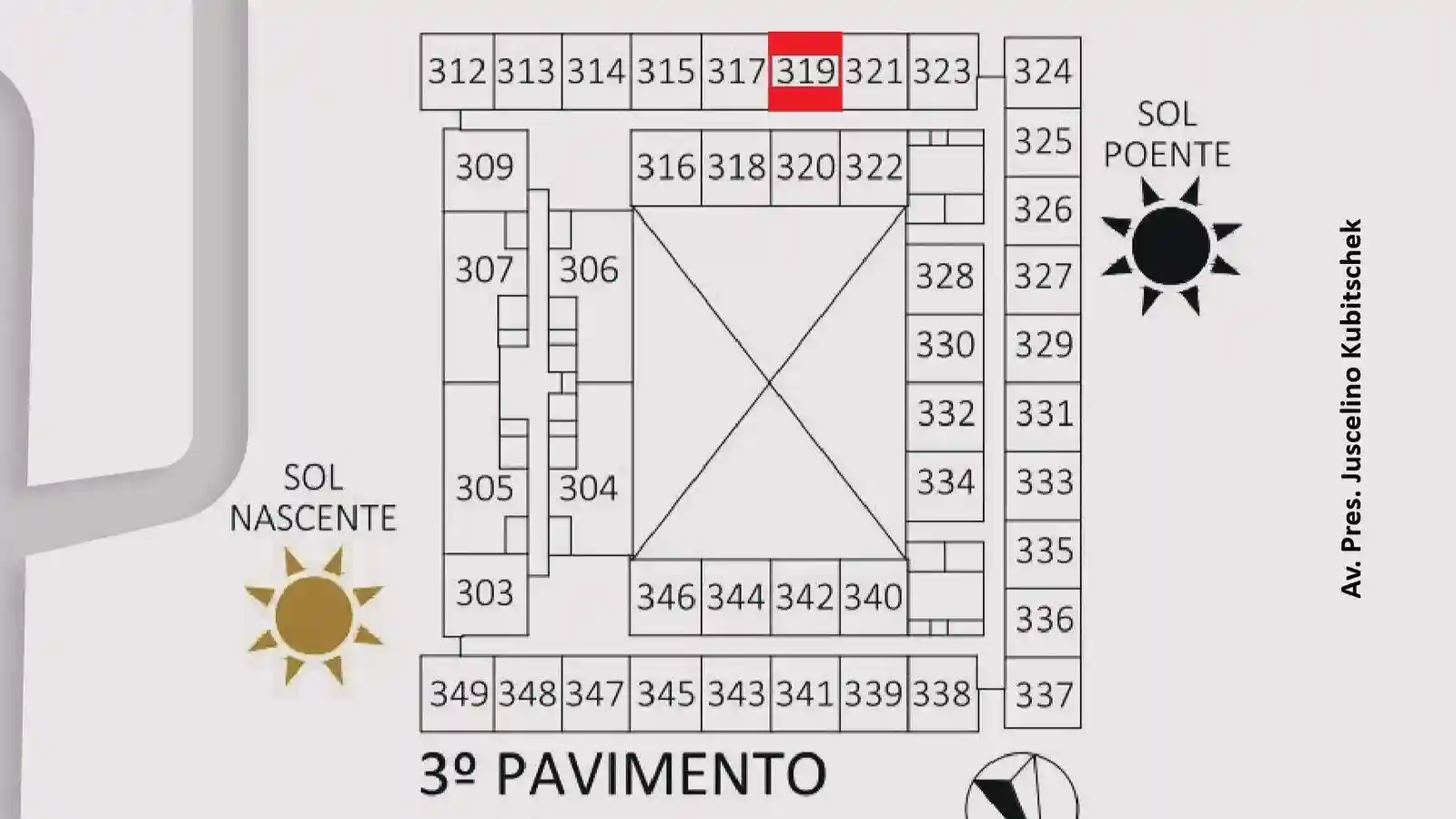 Apartamento com 1 quarto à venda, 27m² — foto 4 de 4