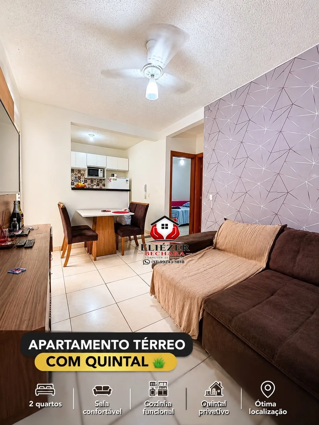 Apartamento com 2 quartos à venda, 76m² — foto 1 de 15