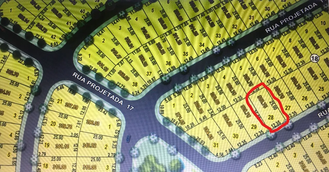Terreno / Lote / Condomínio  à venda, 308m² — foto 1 de 1