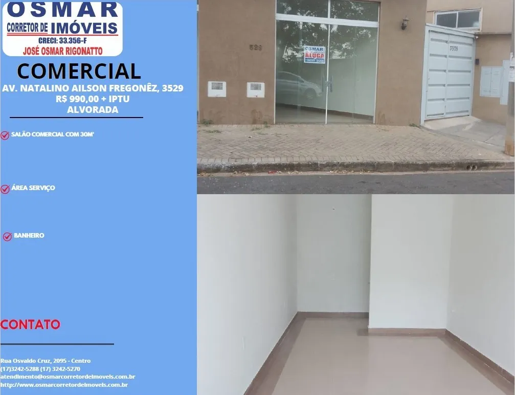 Loja / Salão / Ponto Comercial para aluguel, 30m² — foto 1 de 5