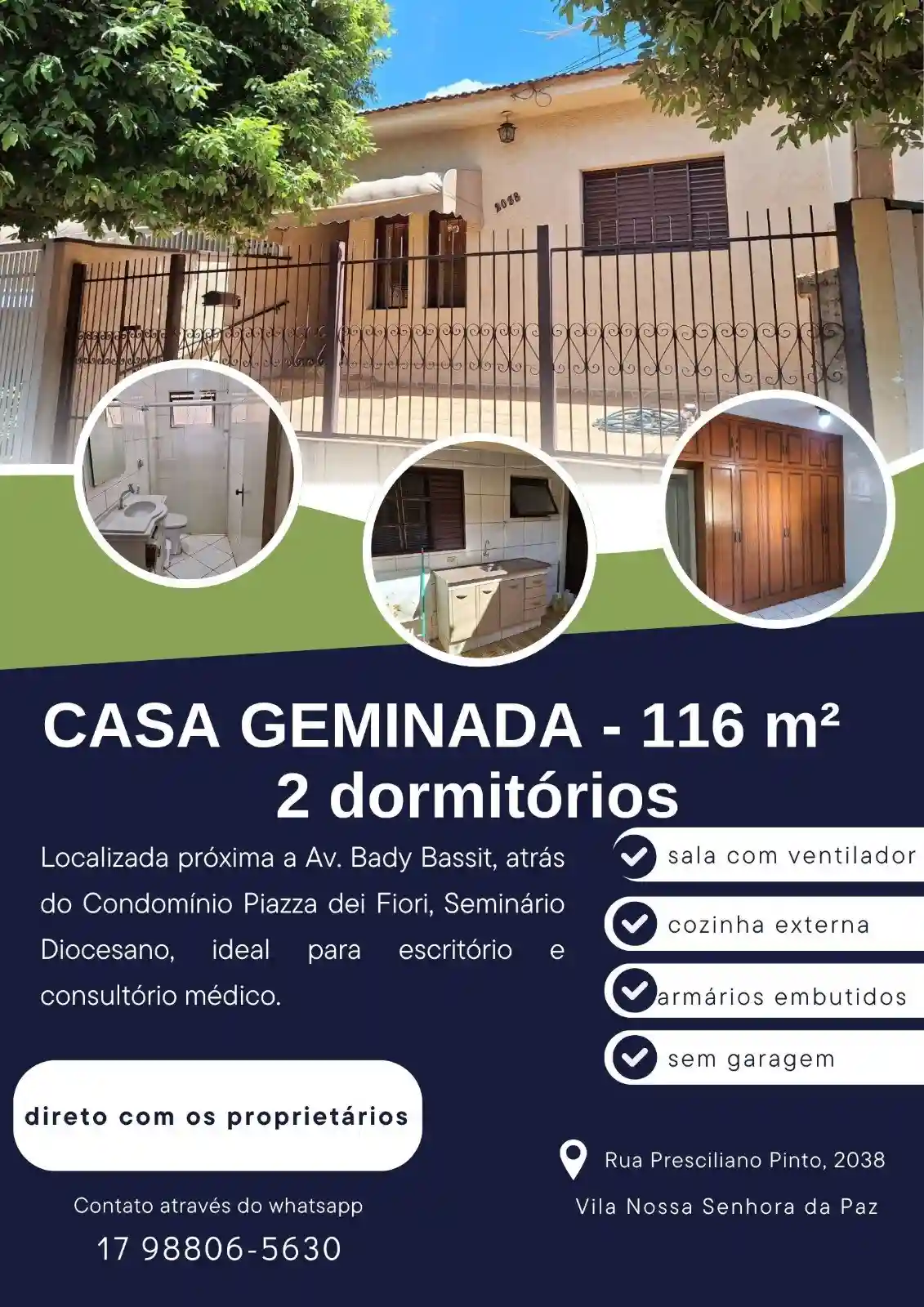 Casa com 2 quartos à venda, 116m² — foto 1 de 9
