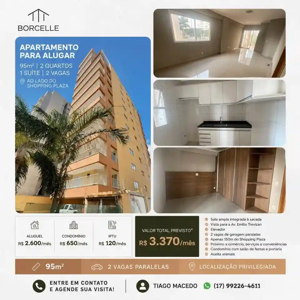 Apartamento com 2 quartos para aluguel, 95m² — foto 1 de 15