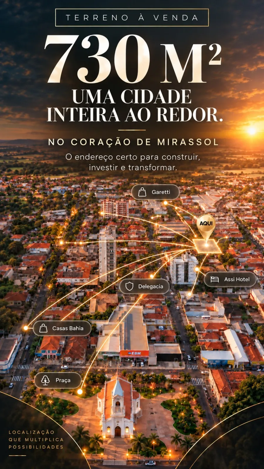 Terreno / Lote / Condomínio à venda, 730m² — foto 1 de 3