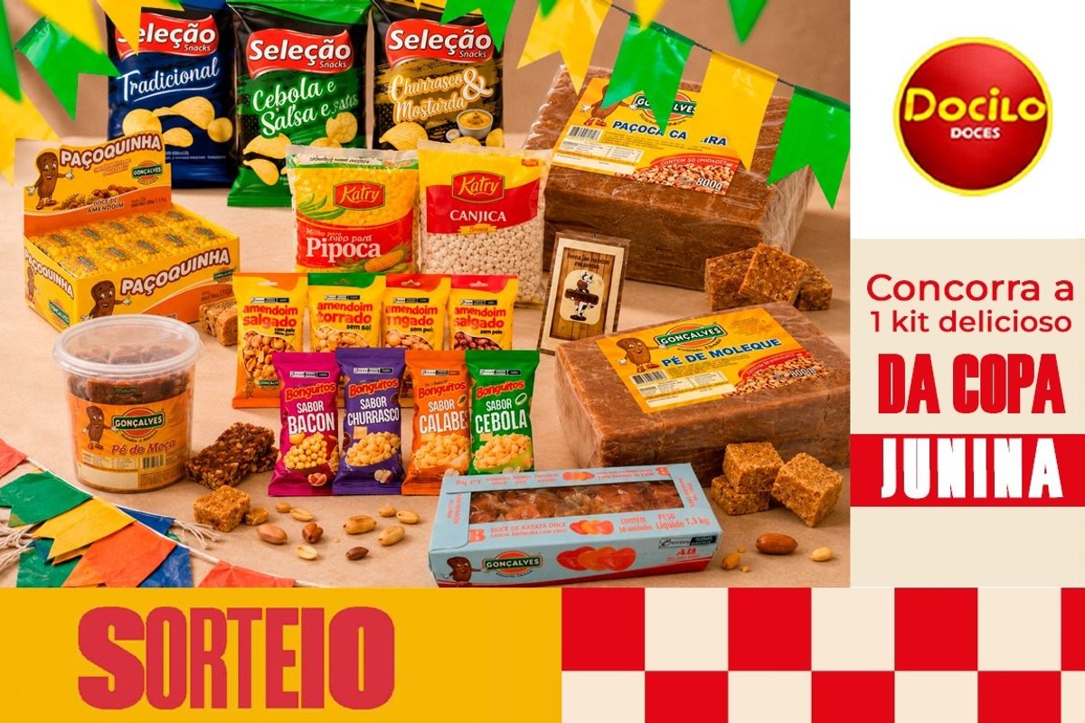 .::. PROMOÇÃO DOCILO DOCES CESTA COPA JUNINA.::.