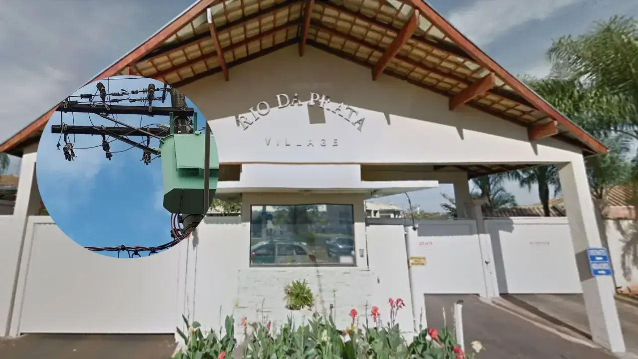 Os moradores do condomínio Village Rio Prata enfretaram longas 23 horas em energia elétrica (Reprodução)