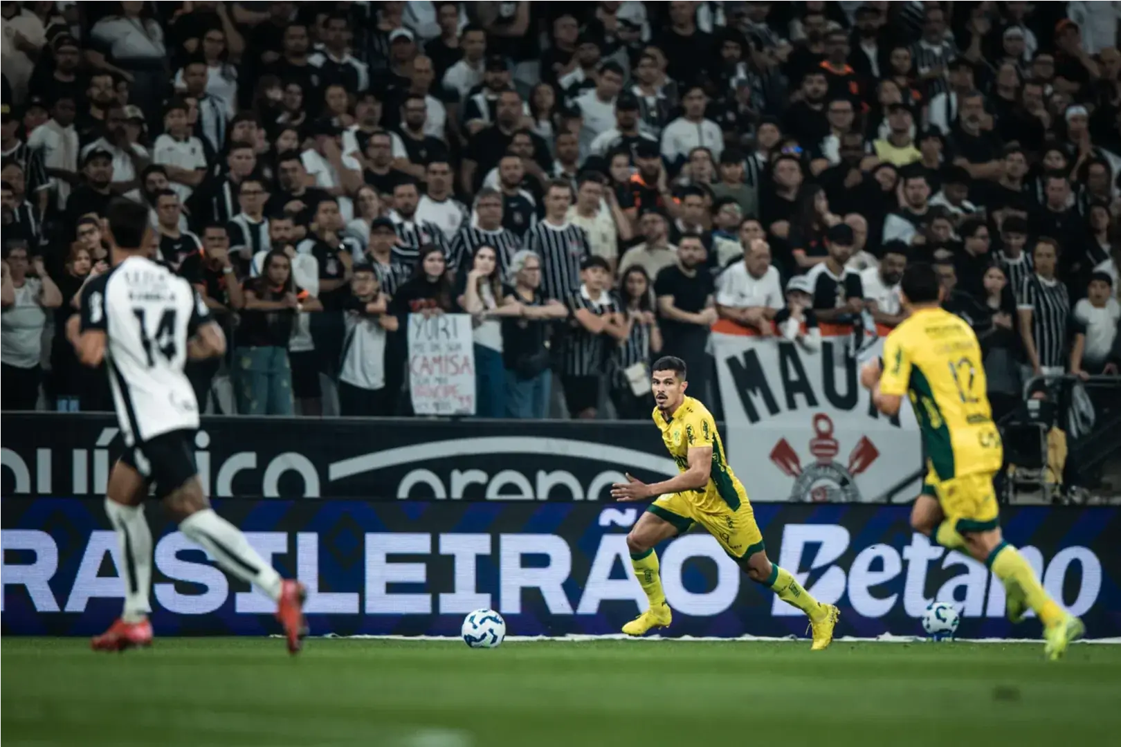 Mirassol encarou o Corinthians na 27ª rodada do Brasileirão (Pedro Zacchi/Agência Mirassol)