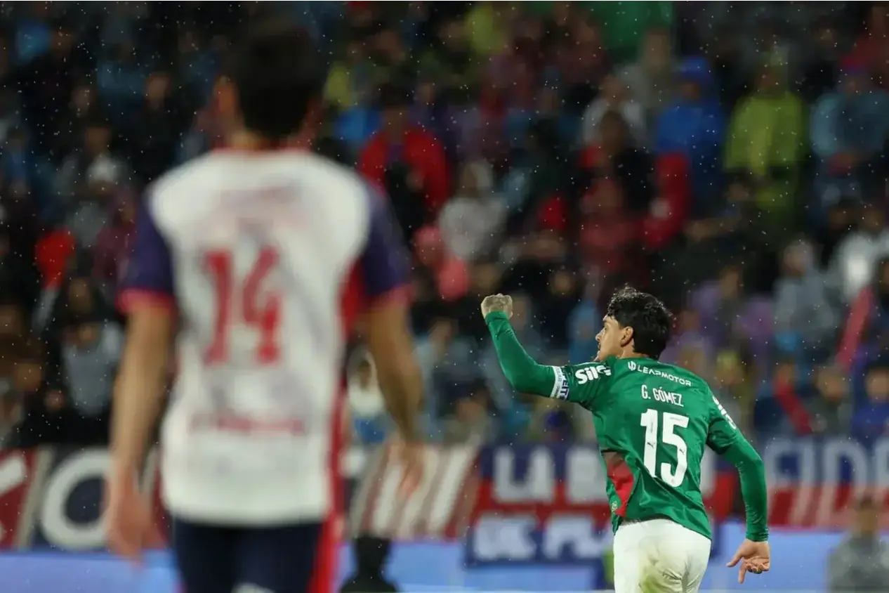 O capitão Gustavo Gómez marca e a equipe palmeirense se classifica na Libertadores (Divulgação: Cesar Greco/Palmeiras)