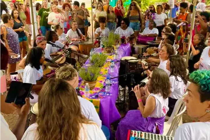 Rio Preto leva samba feminino ao Encontro Nacional de Mulheres