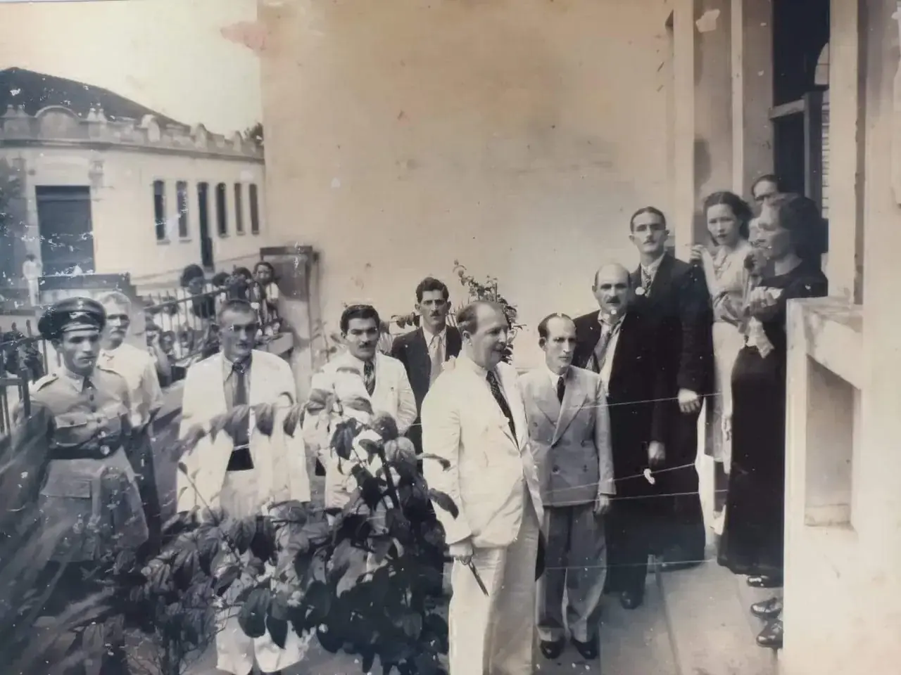 Inauguração da sede na General com Rubião, em 30 de abril de 1937 (Fotos: Acervo Nilce Lodi)
