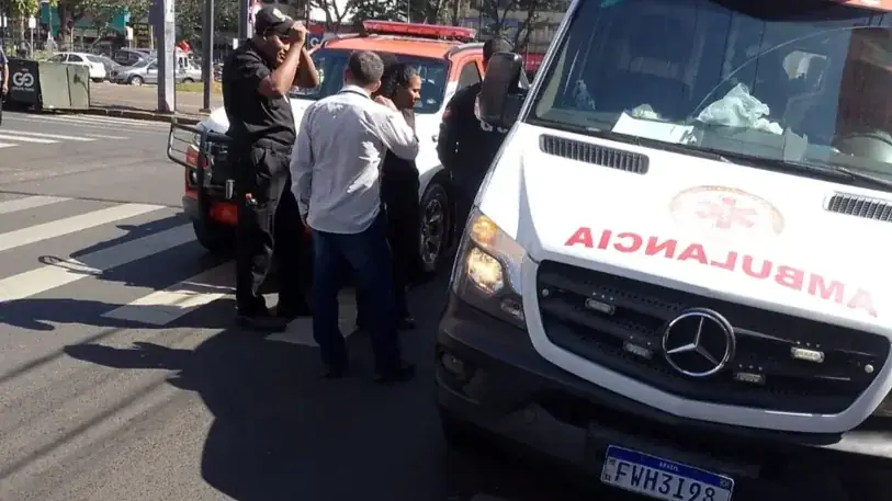 SAMU atende emergência com criança no Centro de Rio Preto (Colaboração / Leitor)