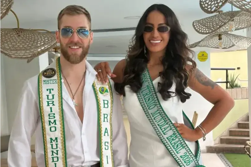 Mirassolenses representam o Brasil no Miss e Mister Turismo Mundial na Colômbia