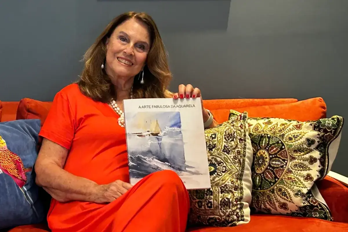 Aquarelas de Maria Helena Curti ganham mostra no Plaza Shopping