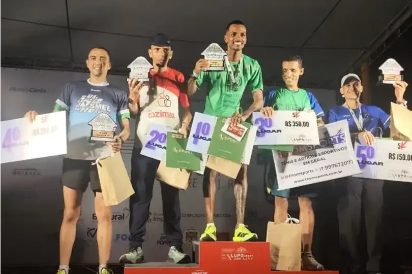 Coletor de lixo vence de novo e equipe de Rio Preto domina a corrida Lupo Sport