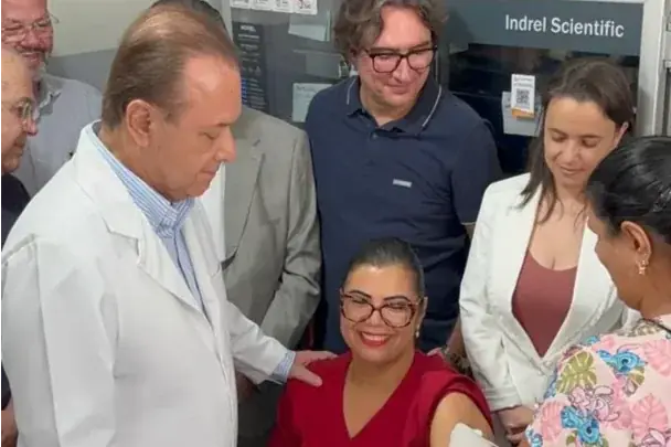 Mirassolense é a 1ª pessoa do País imunizada contra a chikungunya