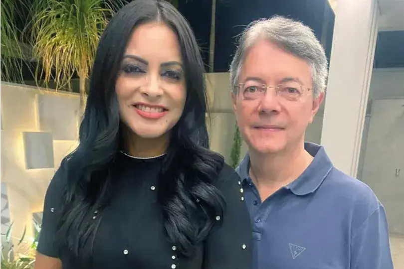 Carina Araújo e o Desembargador Diniz Cruz estão na Coluna Social de hoje
