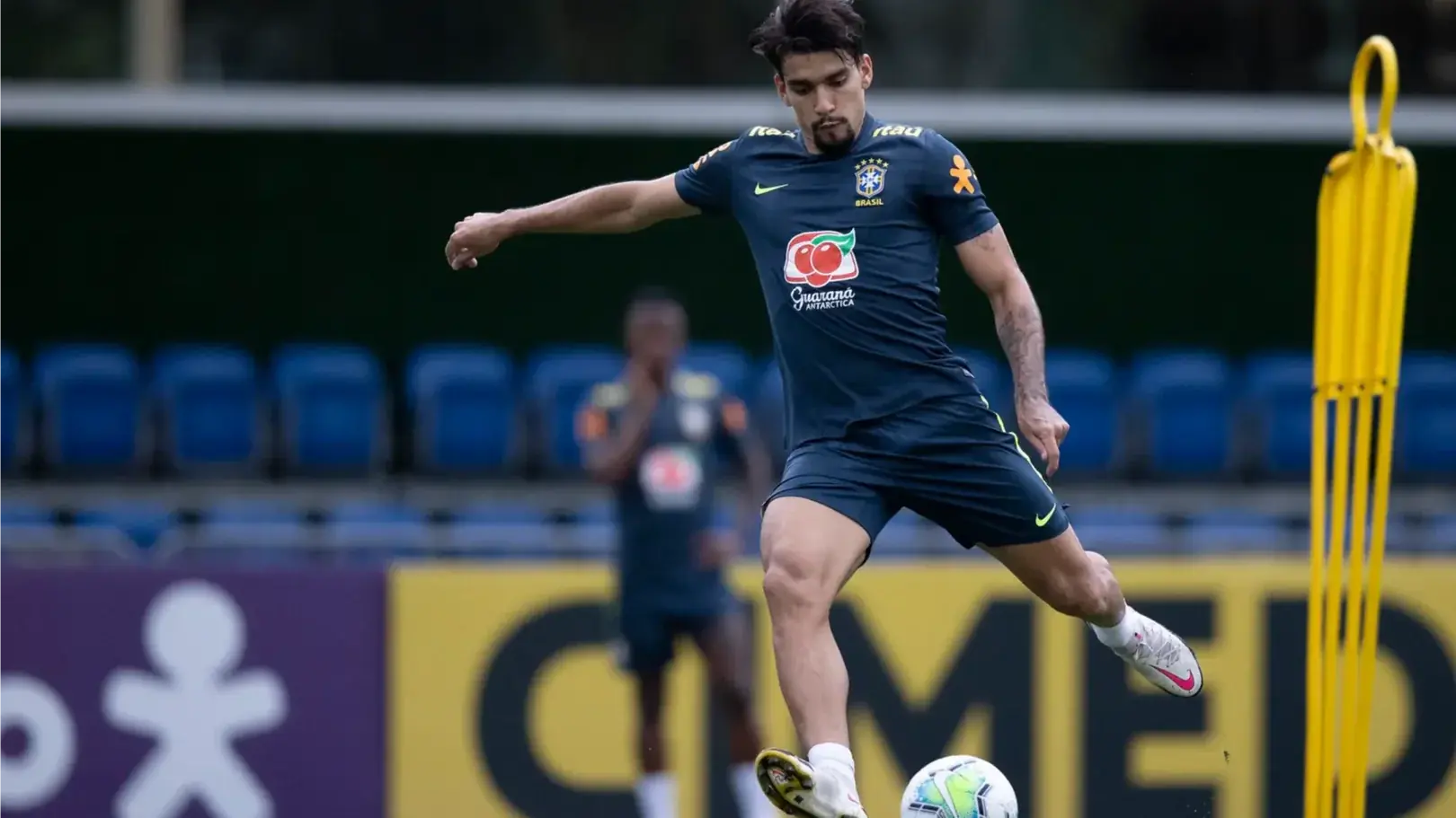 Lucas Paquetá durante treinamento da Seleção Brasileira (Lucas Figueiredo/CBF)