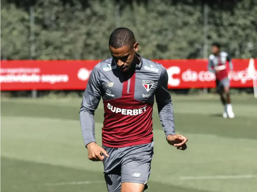 André Silva é esperança de gols do São Paulo (Divulgação/São Paulo)