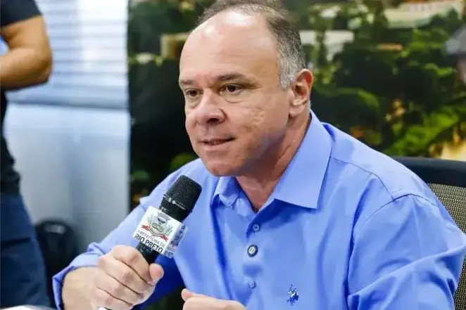 Prefeito de Rio Preto, Coronel Fábio Candido (Jeniffer Maciel/Prefeitura de Rio Preto)