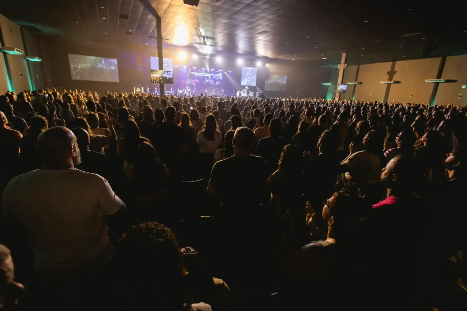 Em Rio Preto, a Cabana Church pretende colocar um telão na praça de alimentação da igreja para reunir os fieis (Divulgação)