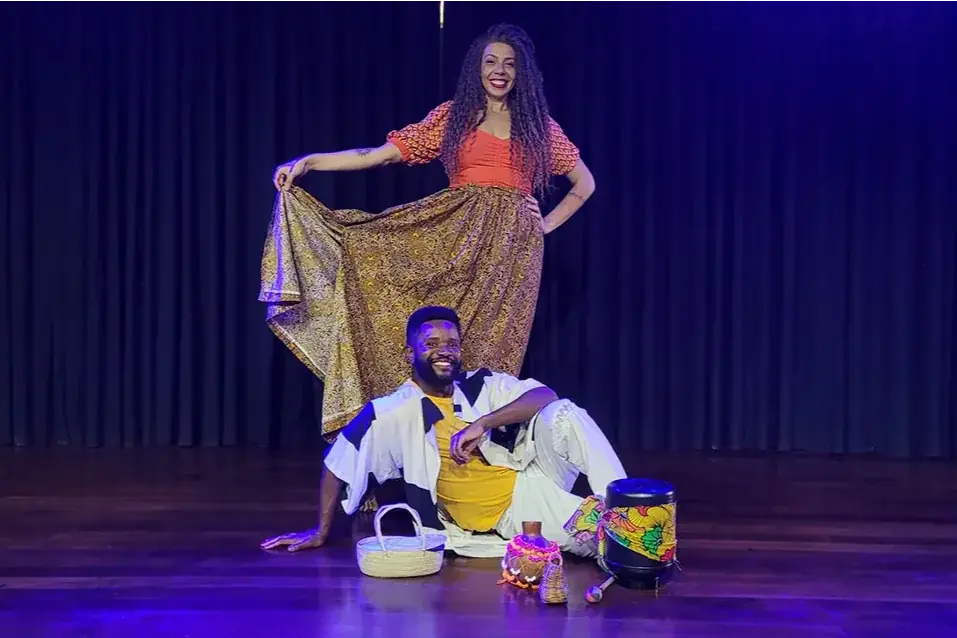 Sesi recebe contação ‘Os Ibejis enganam a morte’