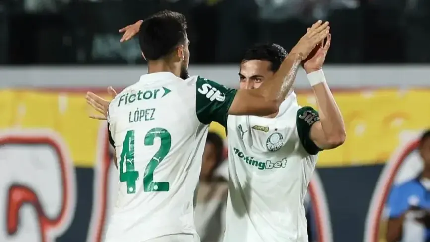 Vitória e Palmeiras, pela 18ª rodada do Brasileirão Série A 2025 (Divulgação / Cesar Greco / SE Palmeiras)