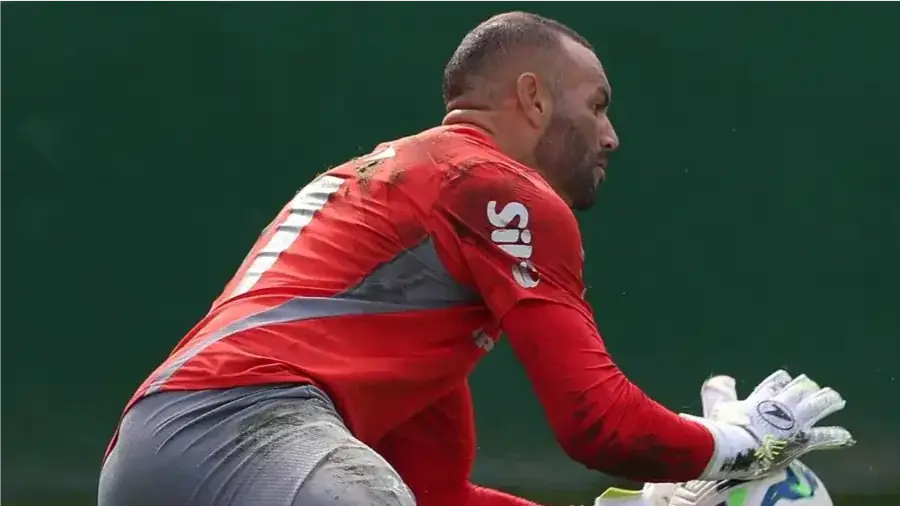 Weverton, questionado por parte da torcida, será o titular do Verdão (Cesar Greco/Palmeiras)