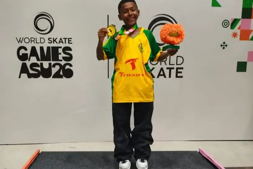 Menino de 12 anos de Bady Bassitt vence Mundial de Patins