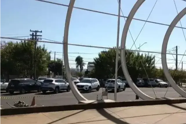 Área onde fica estacionamento virou alvo de batalha judicial (Arquivo/Diário)