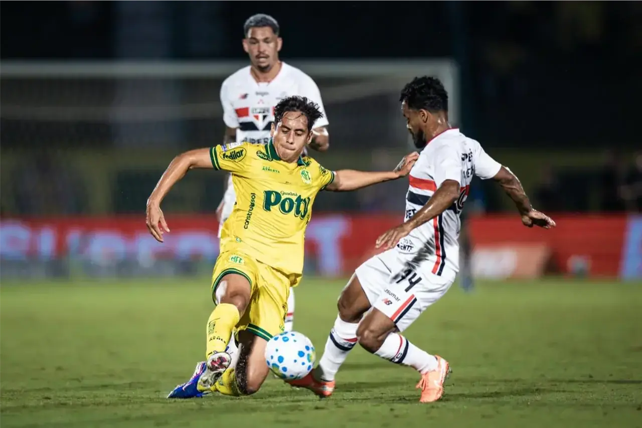 Com gol de Luciano, Mirassol perde para o São Paulo