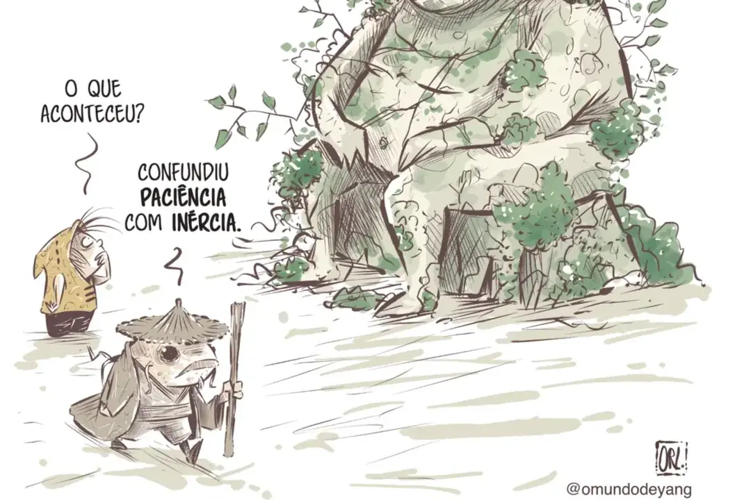 Cartunista, ilustrador e quadrinista Walmir Orlandeli lança projeto no site Catarse para a criação de novo livro que celebra os 10 anos de “O Mundo de Yang” (Divulgação)