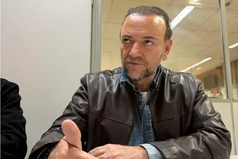 Presidente Nacional do PT, Edinho Silva, durante entrevista (Marco Antonio dos Santos 23/5/2026)