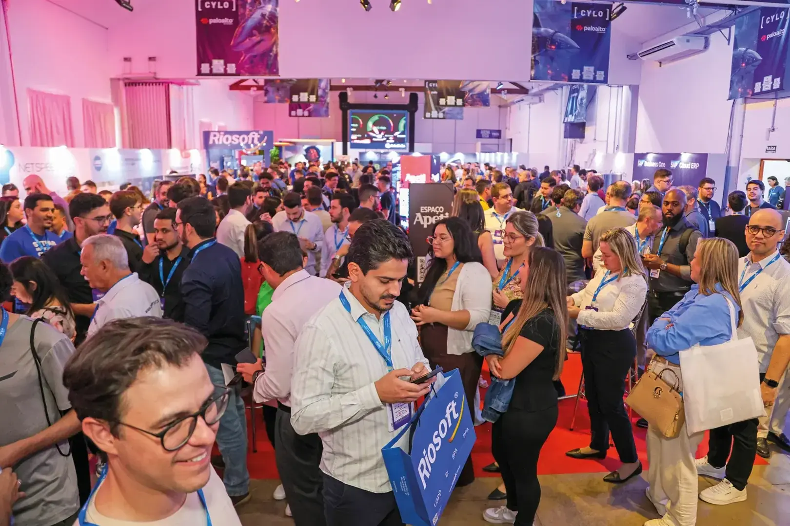 O Rio Preto Tech Summit movimentou mais de R$ 15 milhões em negócios durante seus dois dias do evento de tecnologia - na quinta-feira,7, e na sexta, 8 (Cleber Fontoura)
