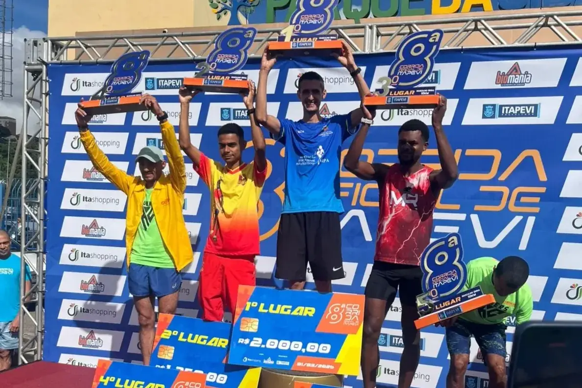 Atleta de Rio Preto vence corrida com 3 mil inscritos em Itapevi