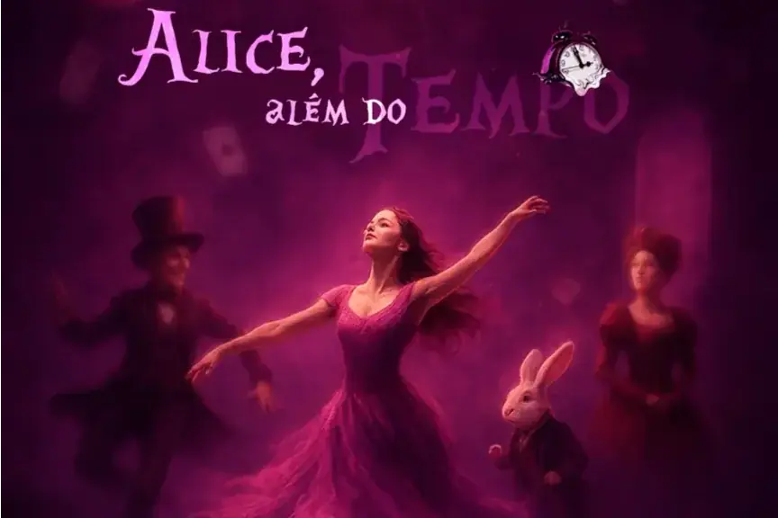 Cia Espaço da Dança apresenta espetáculo ‘Alice, Além do Tempo’ neste sábado em Rio Preto