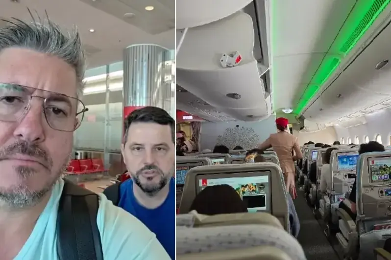 Rio-pretenses conseguem sair de Dubai e desembarcam na China