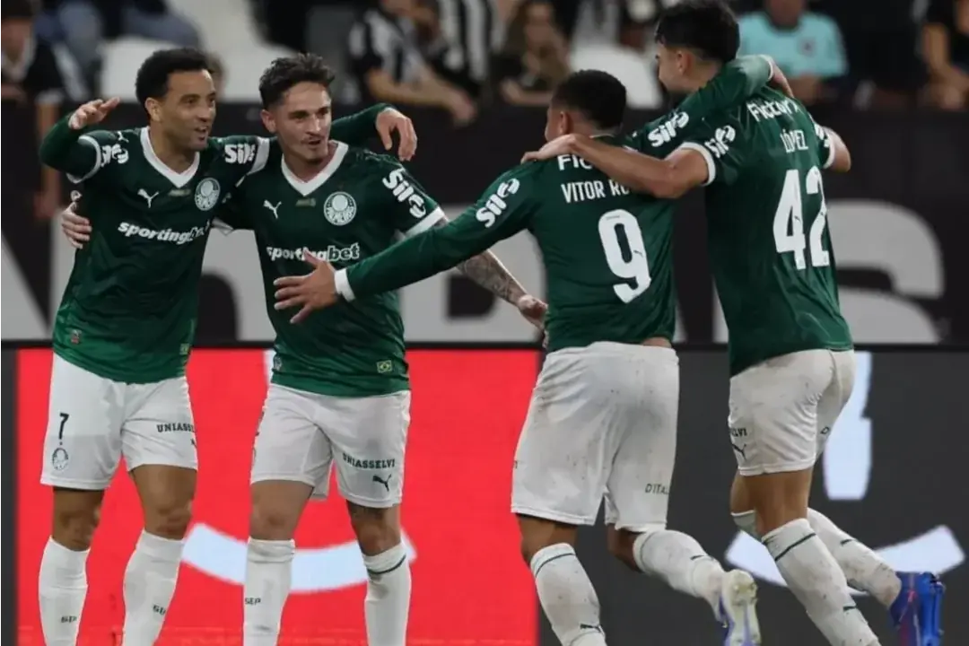 Botafogo e Palmeiras, pela 20ª rodada do Brasileirão Série A 2025 (Cesar Greco / SE Palmeiras)