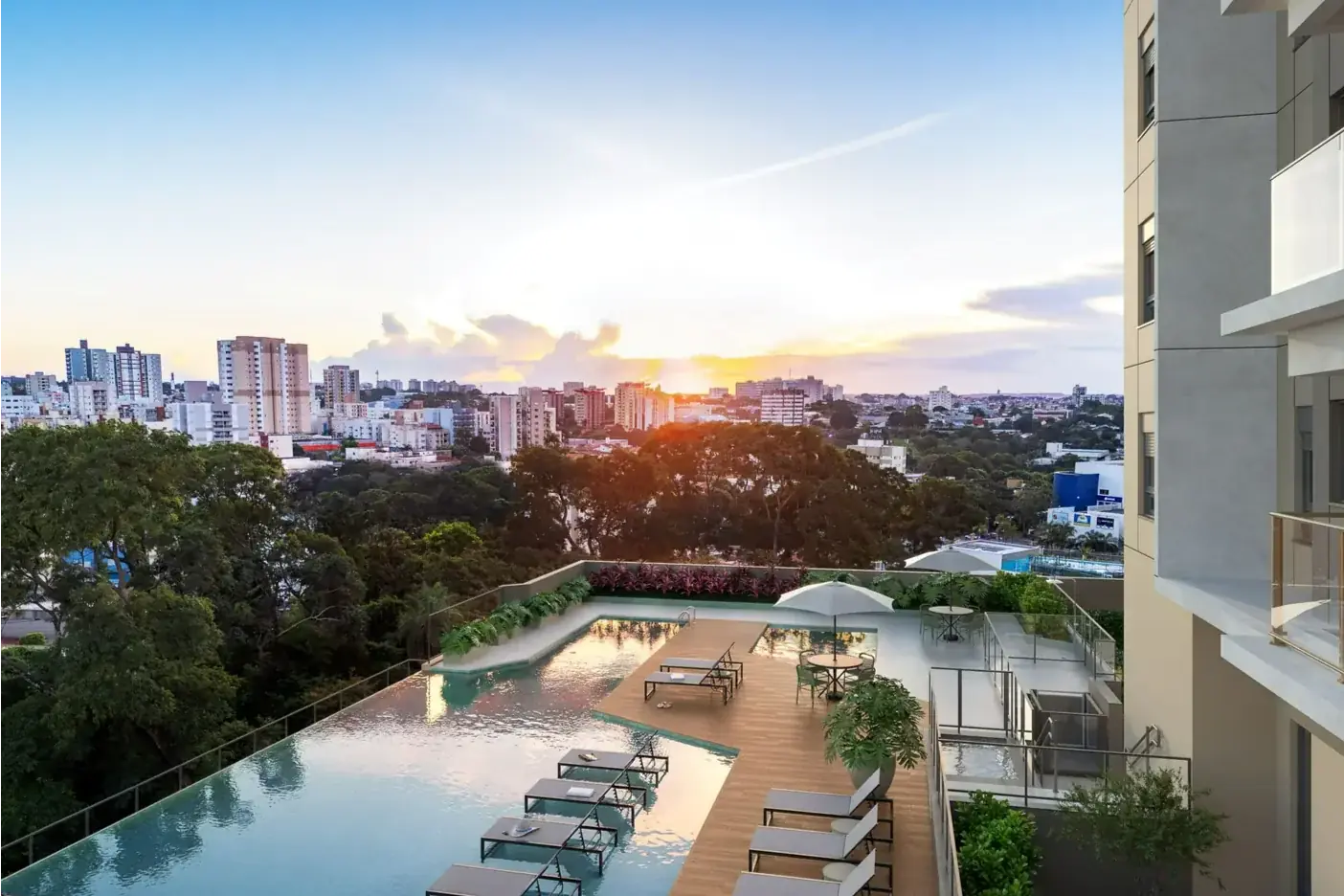 Tecnologia e sustentabilidade caminham juntas: energia fotovoltaica, reuso de água e infraestrutura para veículos elétricos fazem parte do projeto (Divulgação)